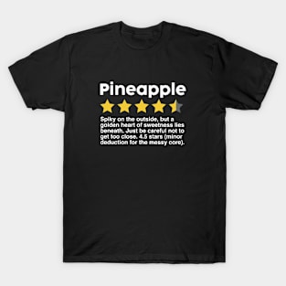 Pineapple Rating Funny Quote T-Shirt